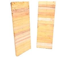 imagen de 2 camillas de madera