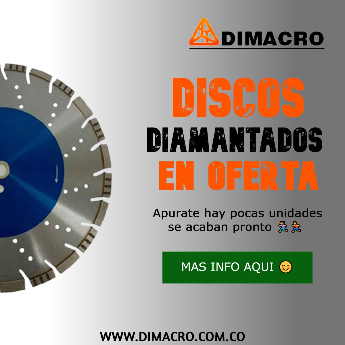 promoción discos diamantados mayo 2024