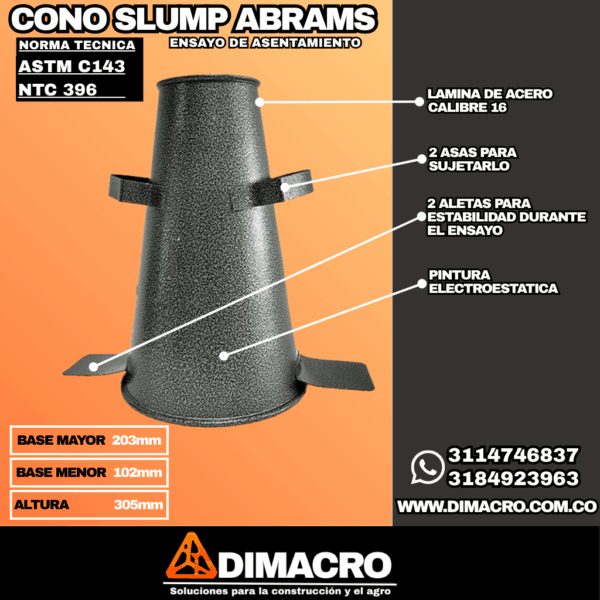 cono slump abrams dimacro