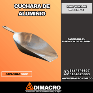 Cuchara para toma de muestras laboratorio