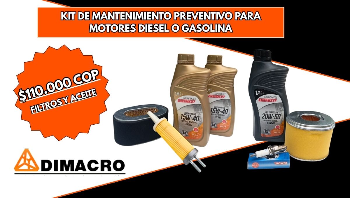 promocional kit de mantenimiento