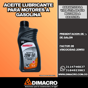 aceite lubricante motor gasolina