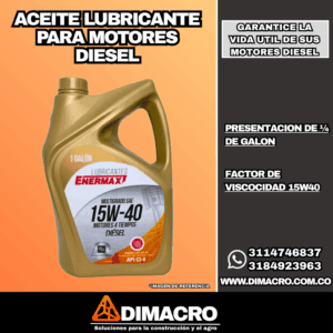 aceite lubricante motor diesel