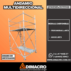 andamio multidireccional dimacro