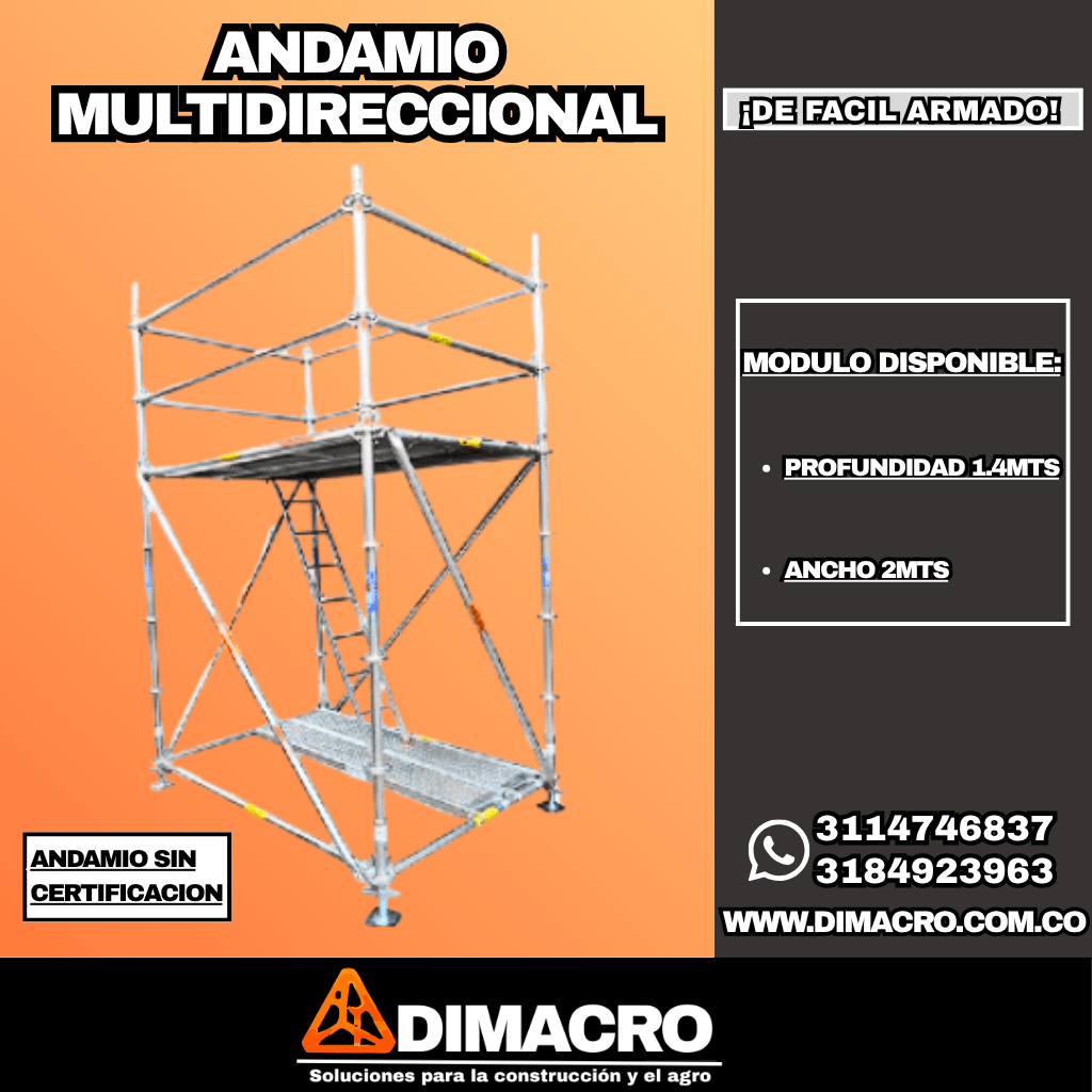 andamio multidireccional dimacro