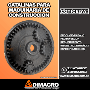 catalina para maquinaria