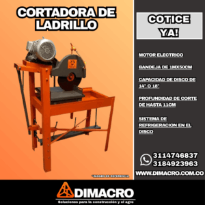cortadora de ladrillo