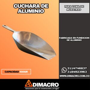 Cuchara para toma de muestras laboratorio