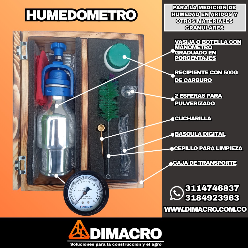 Humedometro tipo speedy