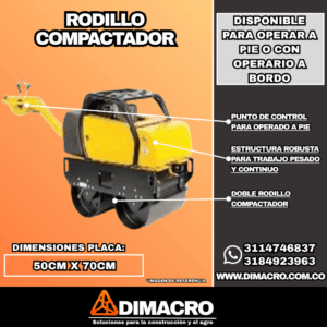Rodillo compactador