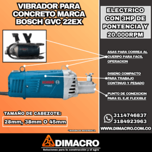 Vibradores para Concreto marca bosch